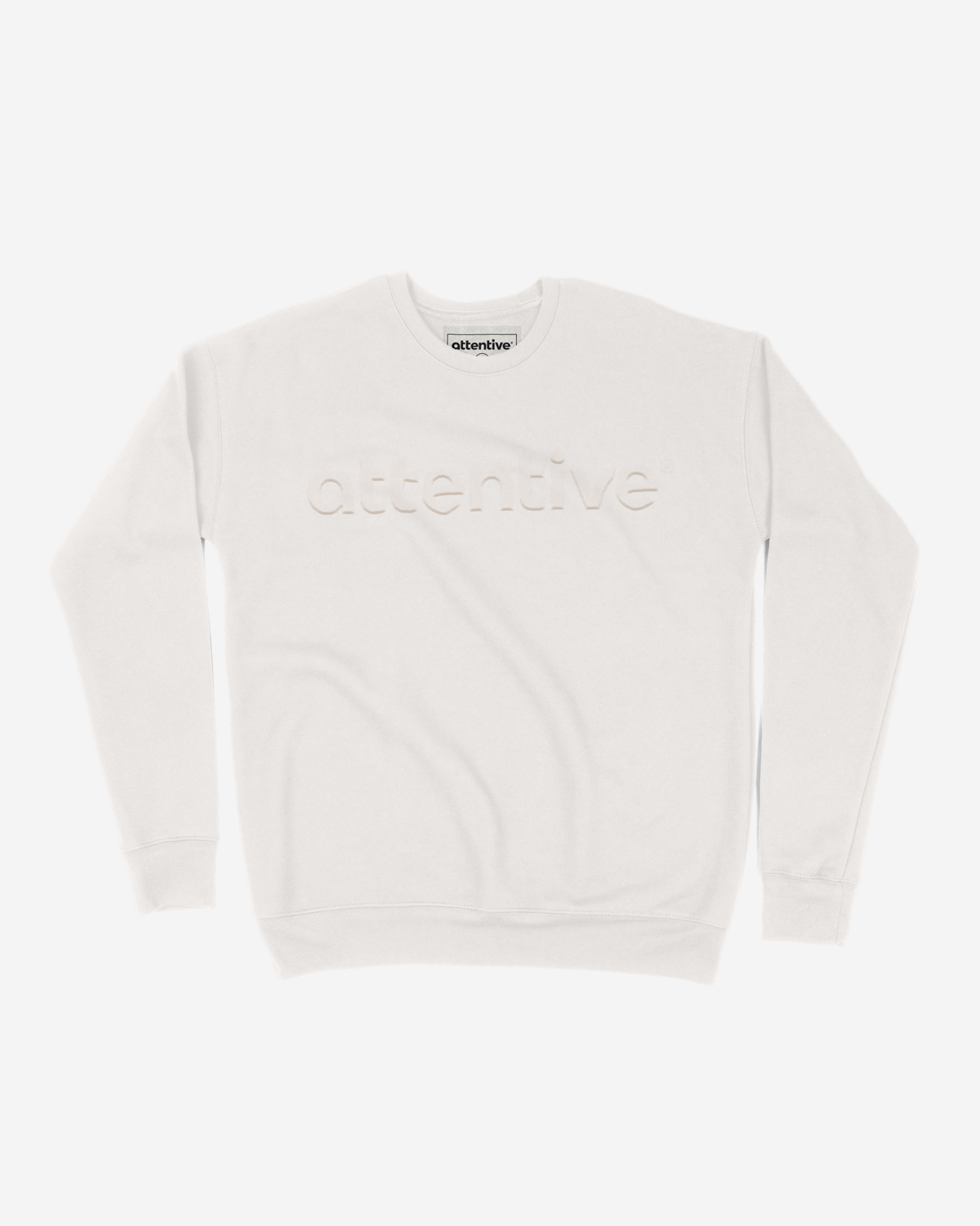 Ivory OOTD Embossed Sweatshirt